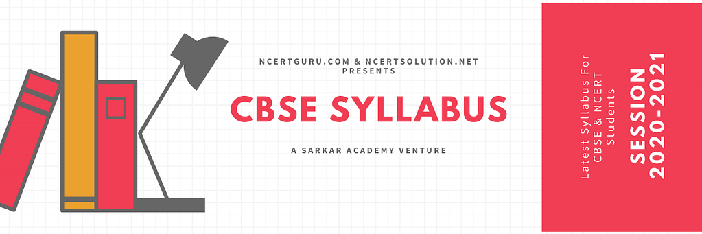 CBSE Syllabus 2020-2021